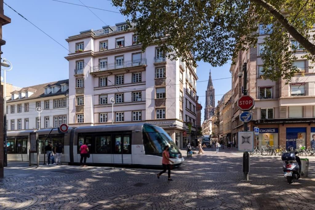 Le Nid Alsacien - Charmant T2 Au Centre Ville De Strasbourg Kültér fotó